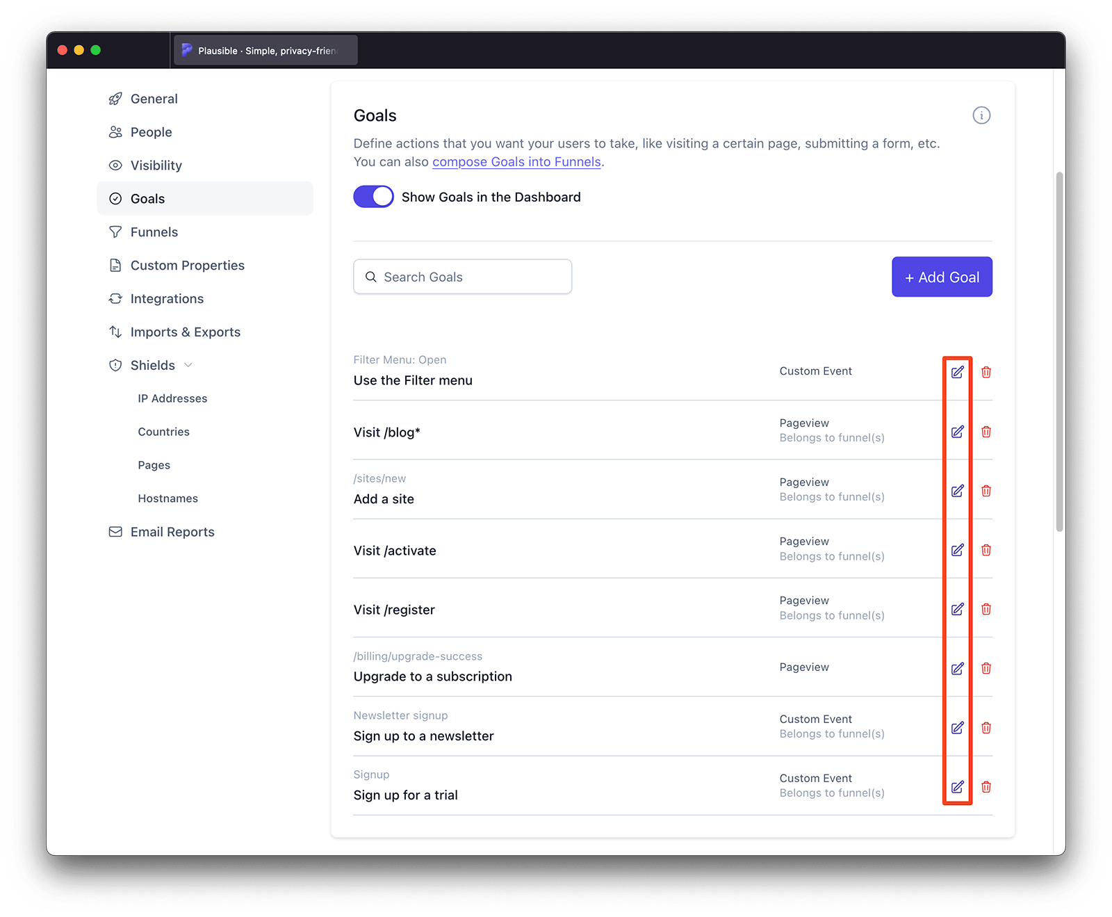 edit goal in plausible edit goal in plausible